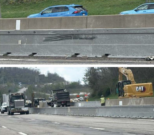 Zoneguard® Protects Motorists and Roadside Workers in I-79 Work Zone Collision